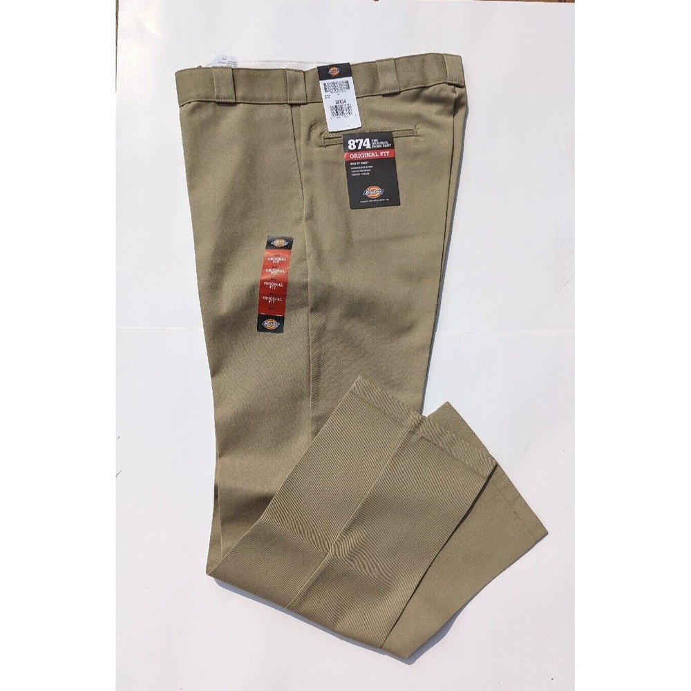 Dickies 874 Mens 36x34 Pants Classic Original Fit Work Straight Leg